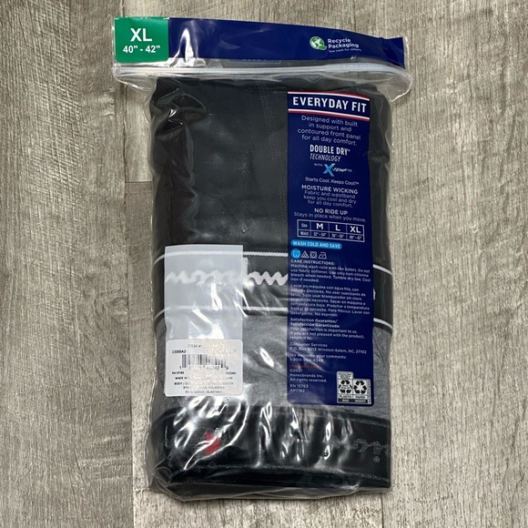 Champion Elite XL Boxer Brief 5-pack X-Temp Black Gray Blue Trunks Underwear NWT - Picture 11 of 11